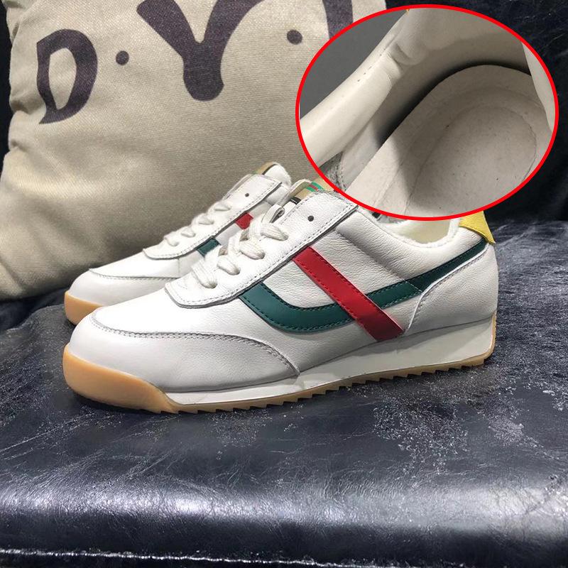 

The first layer of cowhide little white shoes is velvet and breathable in women s singles 2025 spring and summer new thick-soled sports style casual 35