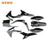 OTOM 2013-2017 Motorcycle Plastic Kit Full Body Fairing Side Panel Fender Fuel Tank Front Number Plate For HONDA CRF250R CRF450R