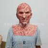 Long Halloween mask featuring Freddy, Voldemort, Scrooge, and the Joker