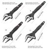 Wide Mouth Adjustable Wrench Wide Jaw, Comfortable Handle for Plumbing Projects
