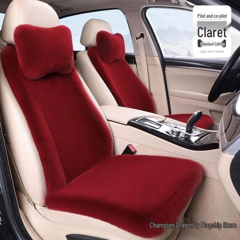 Volkswagen Jetta, Bora, Lavida, Sagitar, Santana, Passat Plush Winter Car Seat Cushion