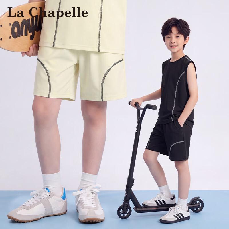 La Chapelle Boys Summer Sports Shorts 160 чёрный