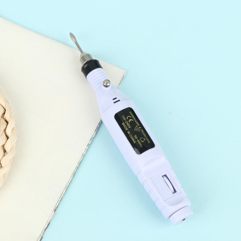Electric Nail Sander Machine Adjustable Speed Drill Set for Acrylic Gel Nails Removal and Shaping
