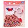 TAKARA TOMY My Sanrio Dress Hello Pretend Play Ages 3 and Up Licca-chan Dress, Choice, Characters, One-Piece & Headband, Kitty, Dress-Up, Toy,