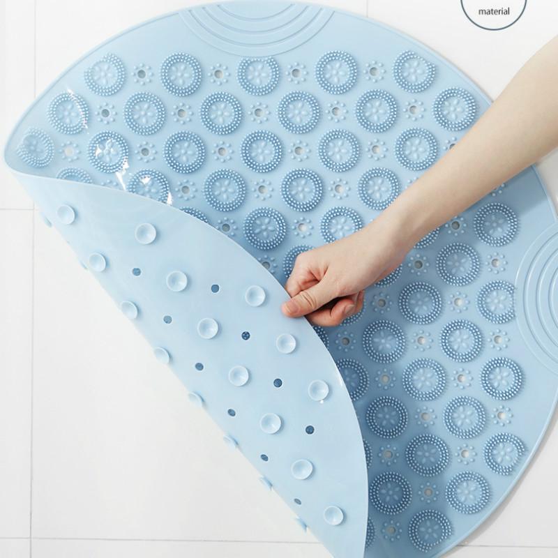 Silicone Anti-Skid Foot Massager Pad Shower Mattress Scrub Bath Shower Non-Slip Bathroom Foot Cleaning Mat