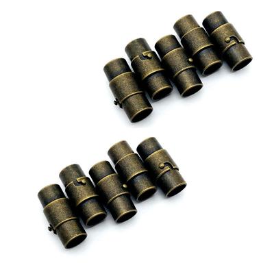 10pcs Fashion Classic Bracelet Accessories Retro Vintage Exquisite Magnetic Buckle Rustproof Lightweight Connector for