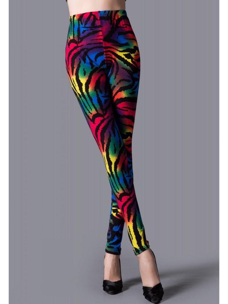 Stylish Comfortable High Waist Leopard Print Skinny Leggings Hot Sale Women Stretch