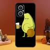 Funny Cartoon Avocado Case For OPPO Reno 8T 4Z 5Z 10 Pro 11 F 4 5 6 7 8 Lite OPPO Find X5 X6 Pro X2 X3 Lite Cover