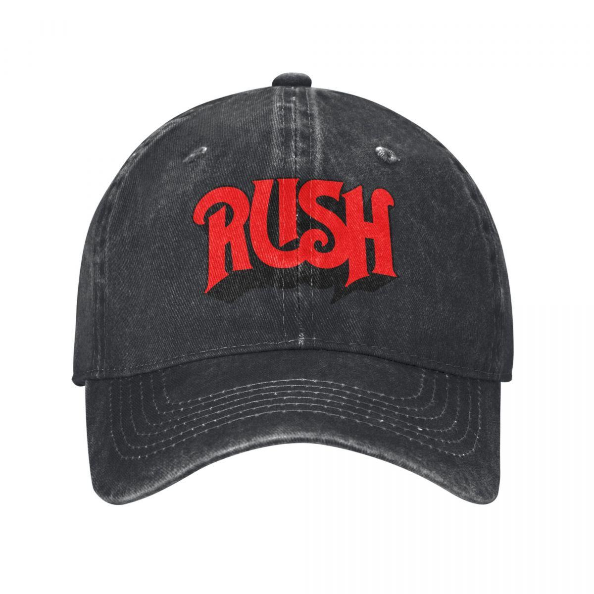 The best product for you Rush Band Baseballpet Vintage Distressed Gewassen Hoofddeksel voor Mannen Vrouwen Outdoor Zomer Petten Hoed Adjustable