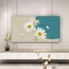 Modern Minimalist Printed Pattern Elastic TV Covers Brand Generic  All Inclusive Dust Prevention Cover Wall Mounted Television Protective Cloth
