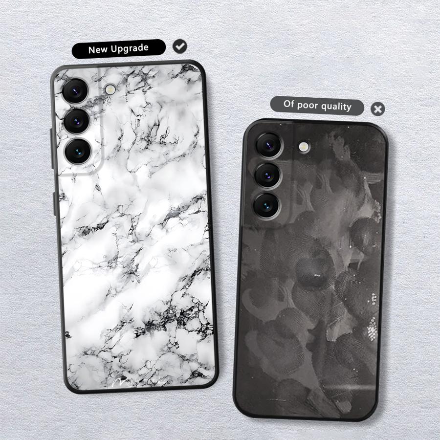 Marble Phone Case for Samsung Galaxy A51 A52 A52s A53 A54 A55 A71 A72 A21s A31 A41 A16 A50 A70s Luxury Cover