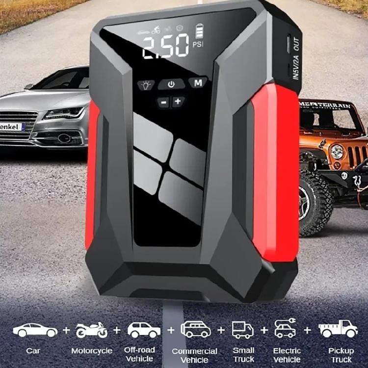 Reifenfüller & Notstromlösung Auto Starthilfe mit Reifenbefüllung