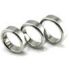 5 Sizes Stainless Steel Male Penis Ring Ball Scrotum Stretcher Ejaculation Delay Metal Cock Rings BDSM Sex Toys For Men Cockring