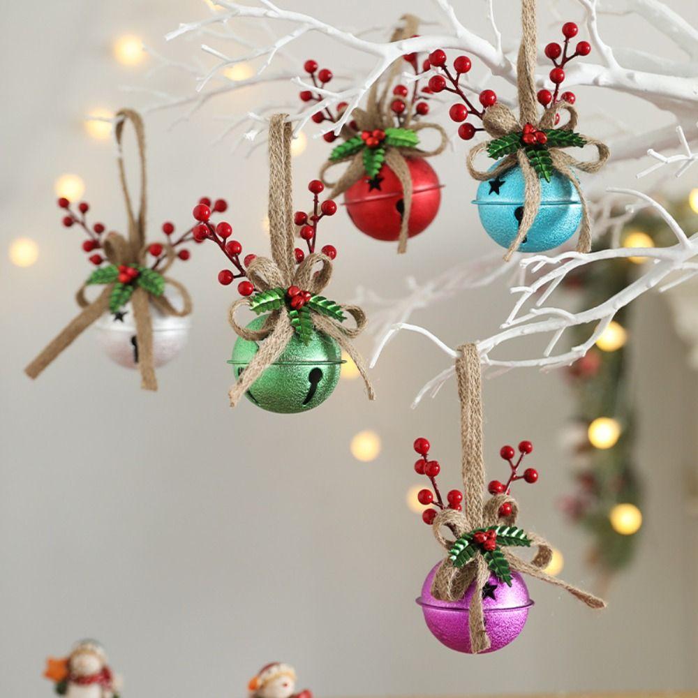 

Железные рождественские банты колокольчики подвеска ретро рождественская елка подвесные колокольчики рождественские украшения серебряный