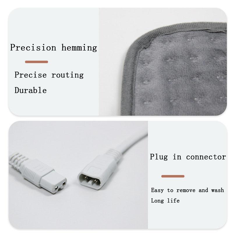 Kältevertreibendes Heizdeckenkissen, Physiotherapie-Heizkissen, atmungsaktive, wasserdichte, flammhemmende Heizdecke, strahlungsarmes Abdeckkissen