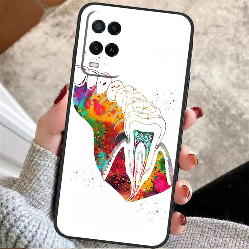 

The Dentist Tooth Case For Oppo A60 A80 A40 A5 Pro A15 A16 A17 A57 A77 A94 A74 A54 A76 A96 A18 A38 A58 A78 A98 OPPO A18 4G