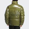 Adidas Originals Stand Collar Matte Down Jacket Men Outerwear Green H66014