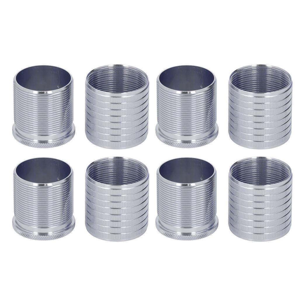 4 Pcs Furniture Riser 4375mm Adjustable Strong Load Bearing Aluminum Alloy Heavy Duty Bed Riser