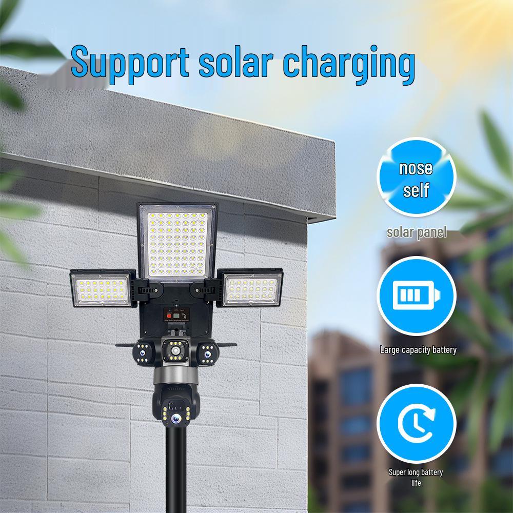 

V380 Solar-Powered 4G Outdoor Night Vision Waterproof Camera WiFi Version