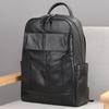 Genuine Leather Men'S Bags, Large Capacity Men'S Backpacks, Top-Grain Cowhide, Men'S Multifunctional School Bags, Trendy Genuine Leather Backpacks