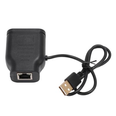 RJ45 Splitter-Adapter 1 auf 2 1000Mbps Bis zu 328ft Unterstützt Simultanen Internetzugang für Zwei Geräte Plug LAN-Netzwerk