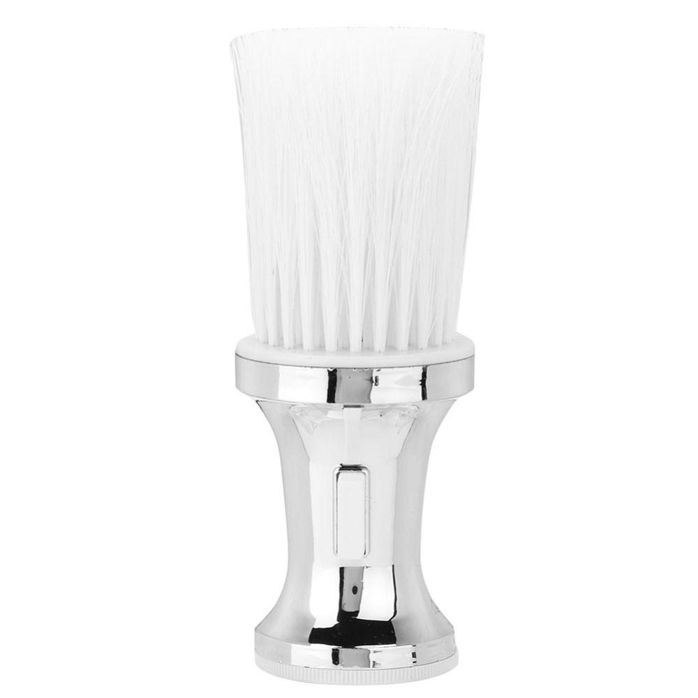 Ergonomic Handle Hair Sweeping Brush Gold Barber Brush Beauty Salon
