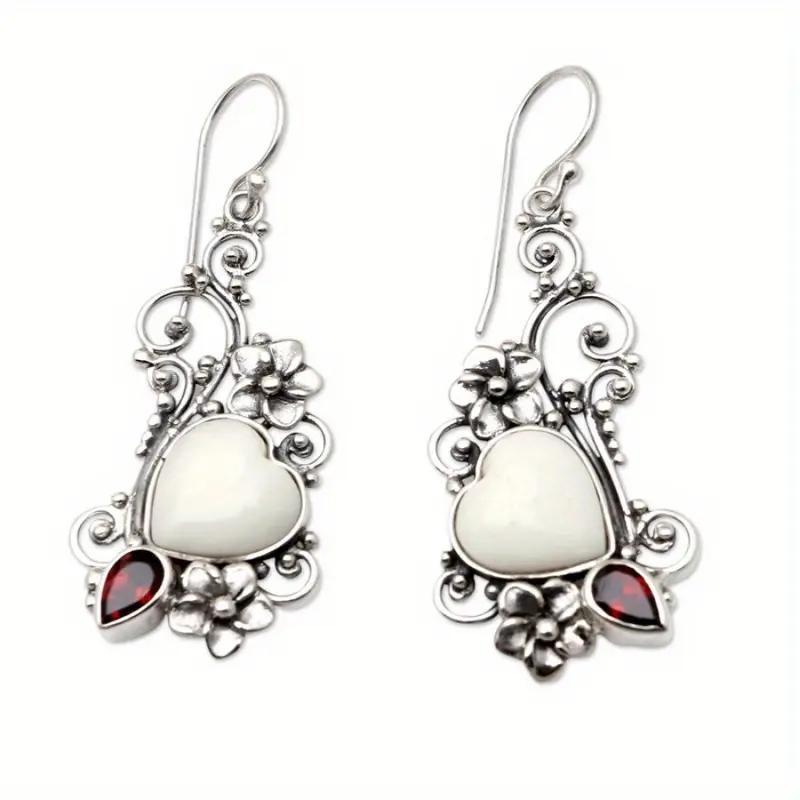 Vintage Vine Flower Earrings