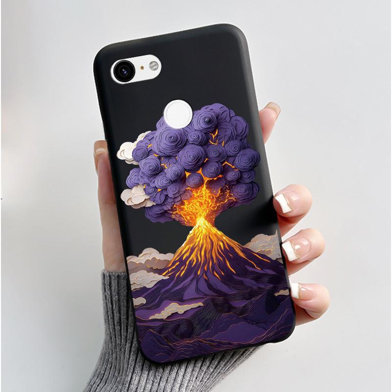 Husă Drăguță Pentru Google Pixel 3/Pixel 3XL Carcasă Imprimată Funda Pentru Google Pixel 3A XL Coque Husă Protectoare Carcasă Moale din Silicon