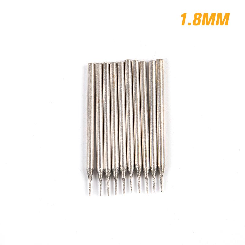 10 stk 0,6 mm-4 mm diamantslipepunkt 2,35 mm skaft for glassstein jade
