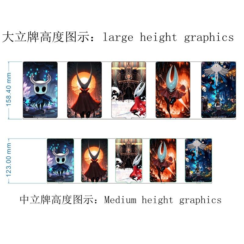 Hollow Knight Silksong Party Favors Hollow-Knight Desk Accessories Silksong Table Display Stand Decorations Fun Gifts