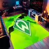 Tappeto logo Werder Bremen per Soggiorno Camera da Letto Casa Decorazione Divano, Tappetino Antiscivolo per Giochi Bambini