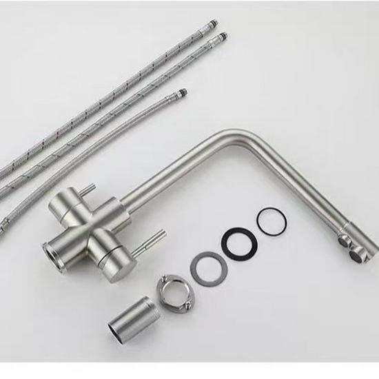 Rubinetto Purificatore Acqua Calda/Fredda Moderno in Acciaio Inossidabile 304 per Cucina e Bagno