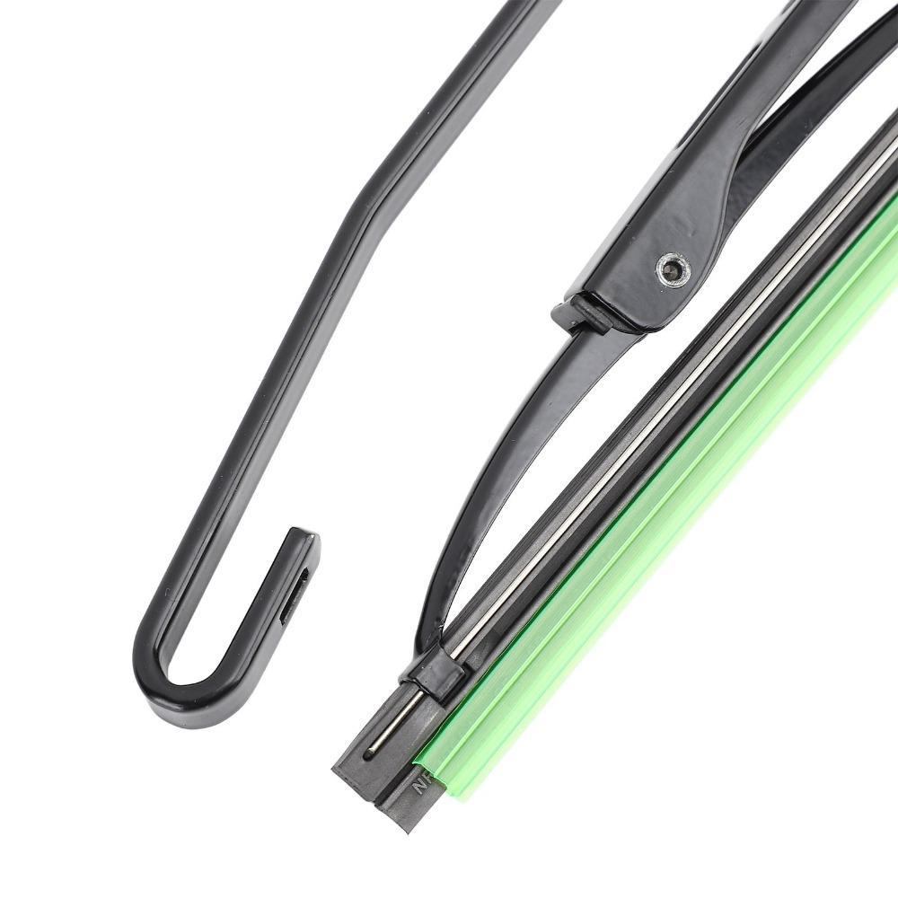 2PCS Metal, ABS Wiper Blade Set for Willys Tractor / Fishing Boat / CARAVAN / ATV / UTV