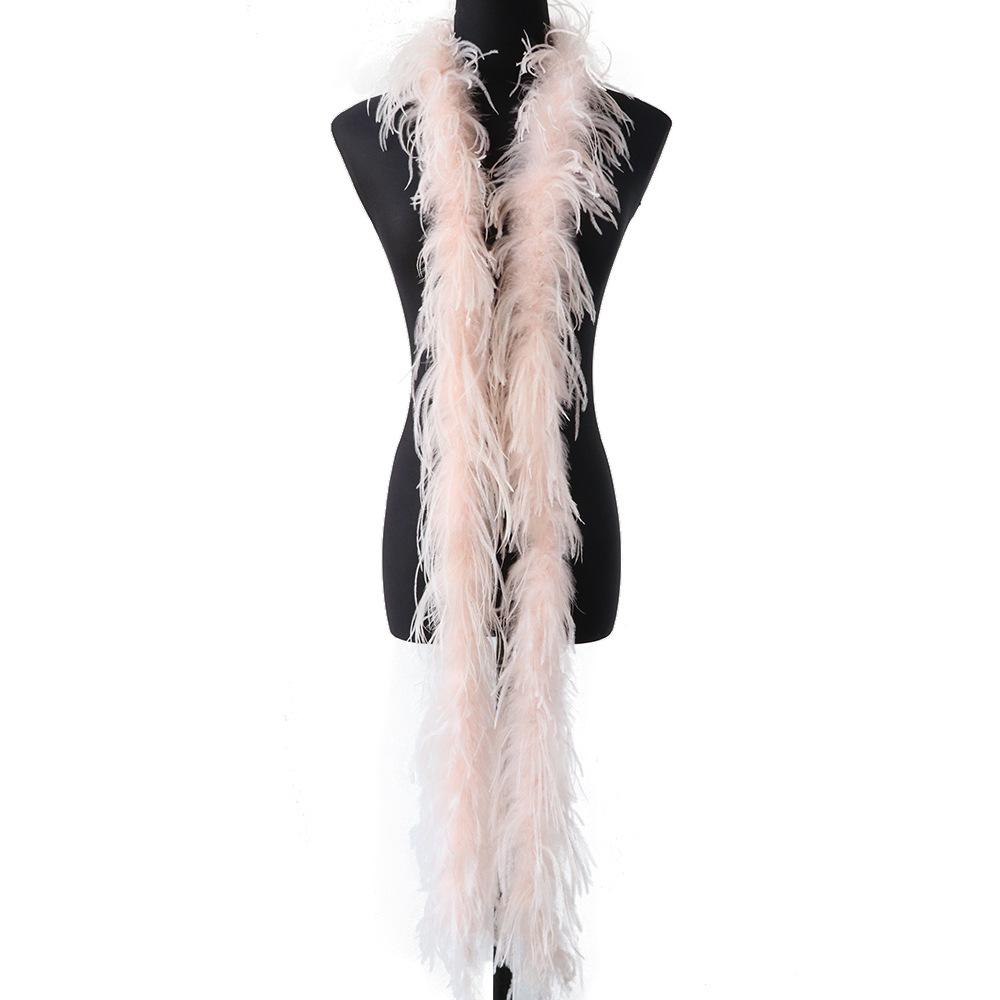 Ostrich Top Thickened Feather Top Stage Catwalk Style Scarf Decoration