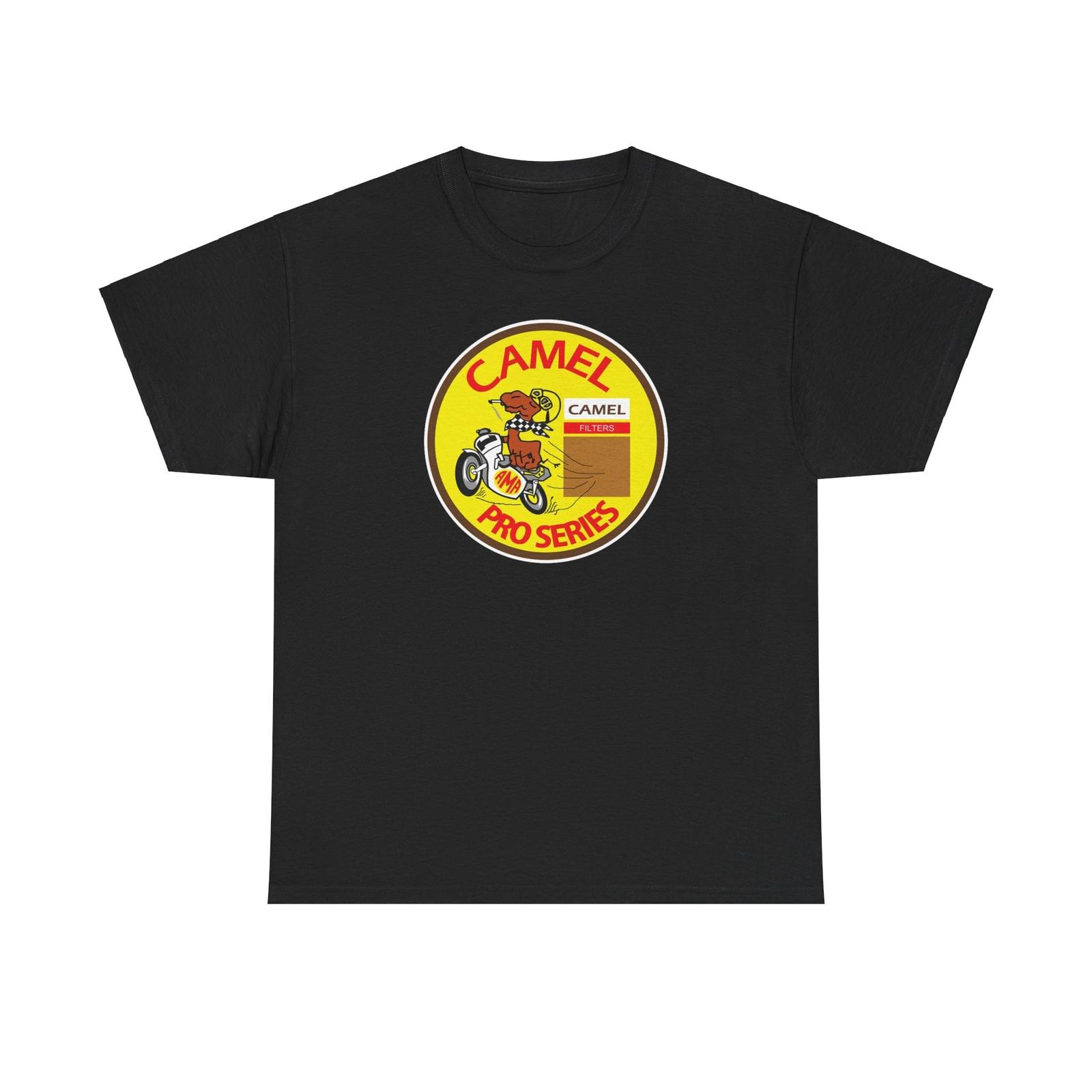 

Vintage Inspired Camel Pro Series Tshirt Tops Tee, Motorcycle Racing Shirt, Unisex T-Shirt Mens Womens Tees Top S