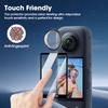 For Insta360 X3 Tempered Glass Screen Protectors HD Clear Lens Films for Insta 360 X3 Camera Full Coverage Protective Films