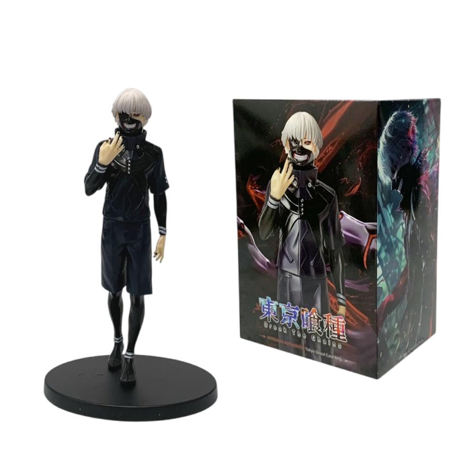 Tokyo Ghoul Kaneki Ken 3 styly Akční figurky 18-20 cm PVC Model Maska Ghoulů Soška Ozdoba Sbírka Hračky Dárky Pro fanoušky anime