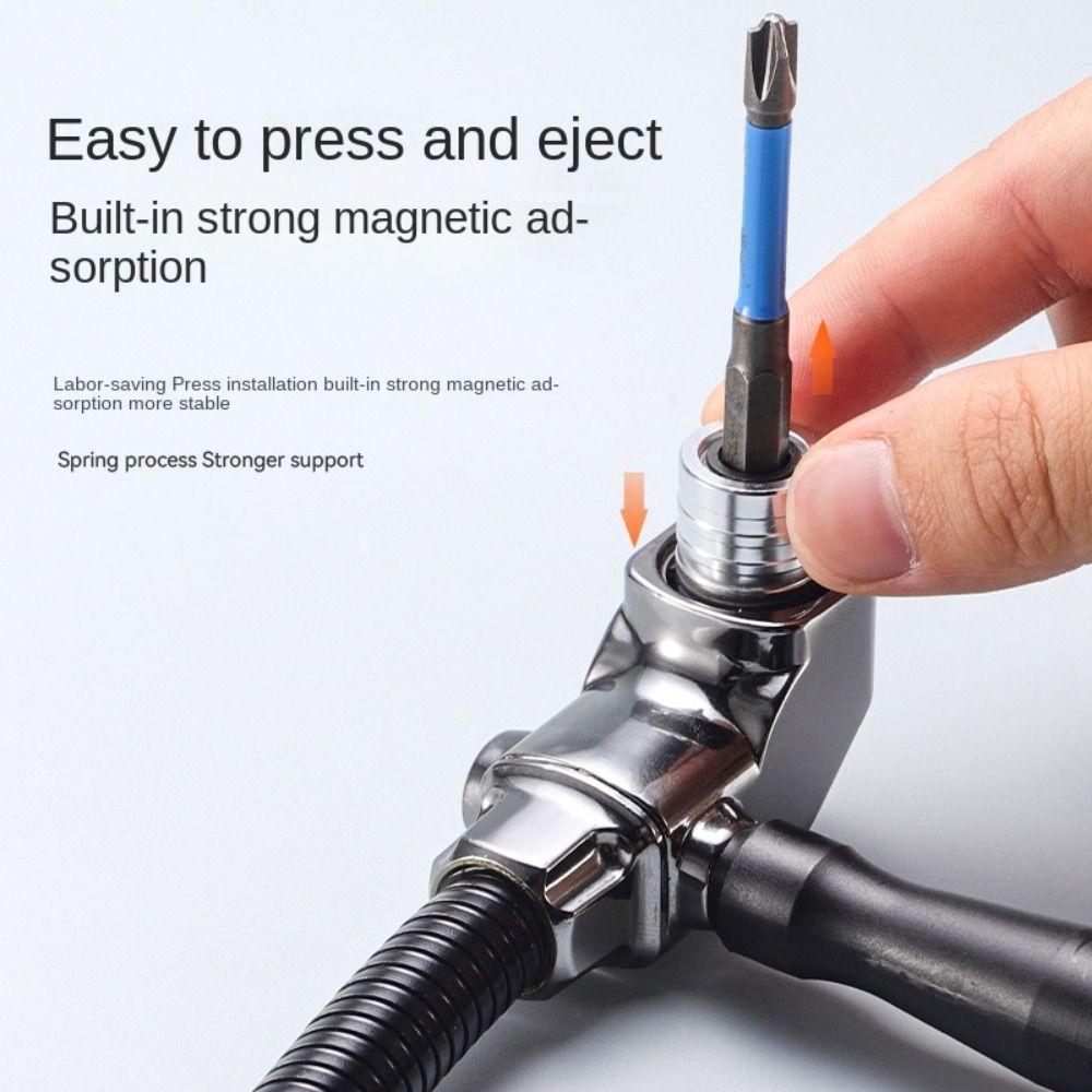 Alloy Steel Power Tool Parts Adjustable Bit Corner Durable Electric Screw Driver Driver Tools