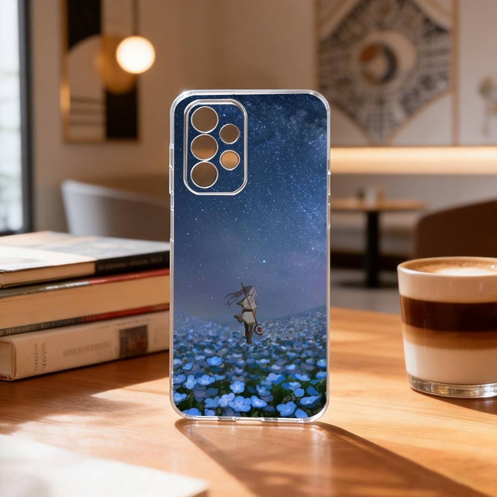 

Sousou no Frieren Frieren Back View Phone Case Transparent Silicone Soft For Samsung S25,S24,S21,S22,S23,S30,Ultra,S20,Plus,Fe Samsung S10plus