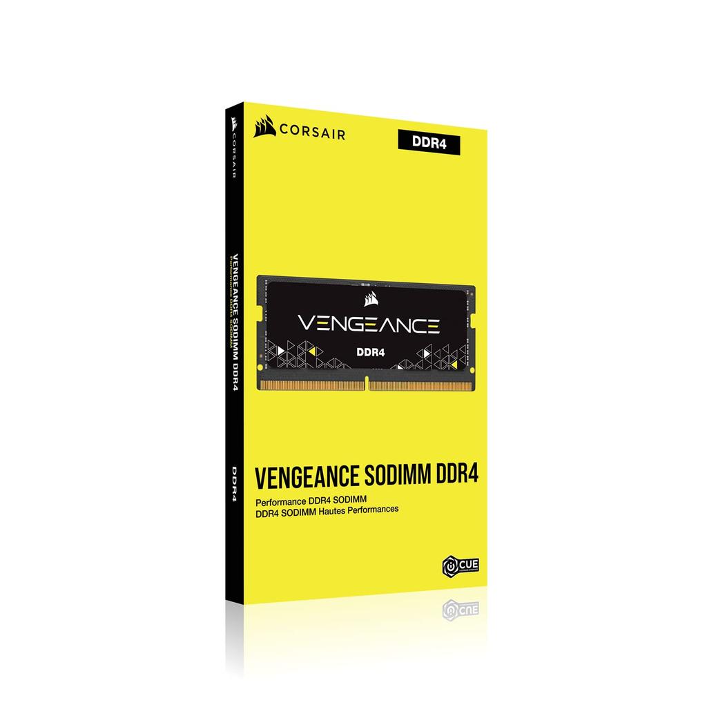 Corsair VENGANCE Series 260Pin CL22 Memory Intel I7 AMD Ryzen 64GB X CMSX64GX4M2A3200C22 DDR4-64GB SO-DIMM DDR4-3200 (PC4-25600) 1.2V [32GB 2]