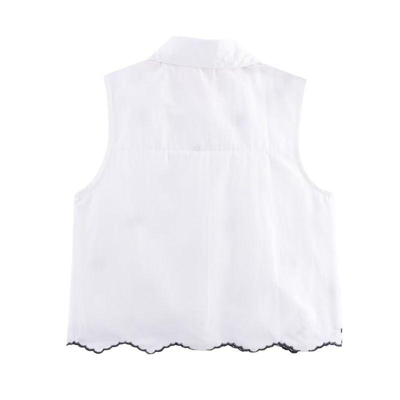 Araltay Autumn New Women's Clothing Fashion Style Fashion All-Match Casual Cut Out Embroider Shirt 3564801