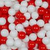 Palline Gioco Ø7Cm 200Pz Bianche, Rosse