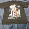 Neon Genesis Evangelion Graphic T-Shirt Black XL Vintage Wash Anime Tee
