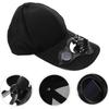 Solar-Ventilator-Kappe UV-Schutzhut Leichte Netz-Baseballkappe mit Kühlventilator für Angeln Golf Reisen Sport Sommer-Accessoire