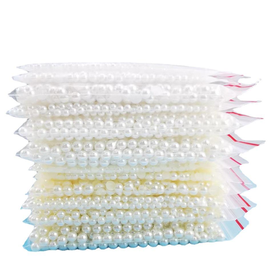 Adesivi multifunzionali a forma di sirena con perle, ideali per nail art, trucco da sposa e creazioni di slime.