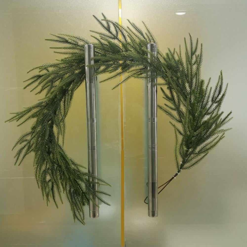 1.5m/2.7m Rattan Artificial Greenery Garland Artificial Faux Green Wreath  For Christmas Decoration