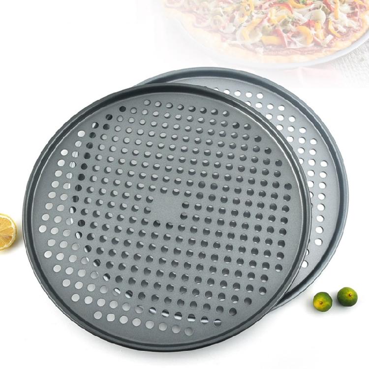 Non-Stick Tray Tools Crispy 14 inch Round with Nonstick Coating for Home Kitchen