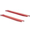 Pallet Fork Extensions, 72" Length 4.5" Width, Heavy Duty Carbon Steel Fork Extensions for Forklifts, 1 Pair Forklift Extensions with Pins, Forklift