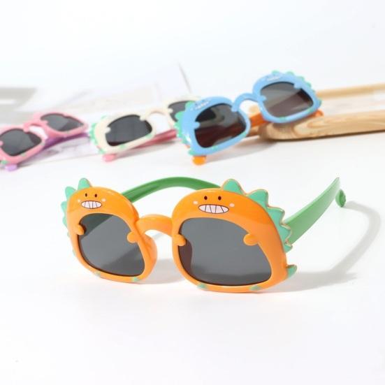 Children Sunglasses Girls Boys Cute Cartoon Dinosaur Glasses Sun Protection Eyeglass Fashion Kids Party Eyewear Accessories