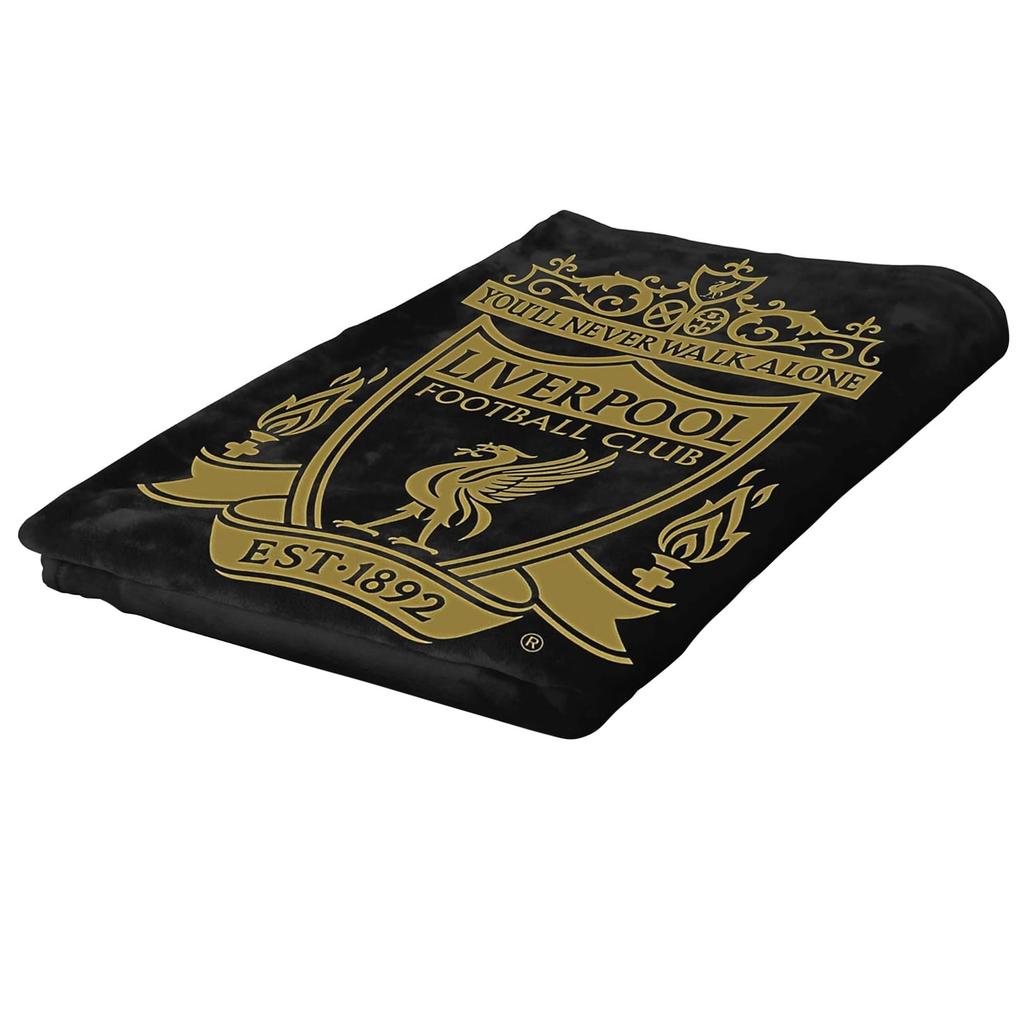 Liverpool FC Fleece Crest Blanket